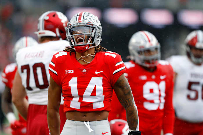 Ohio State's Ronnie Hickman (14)